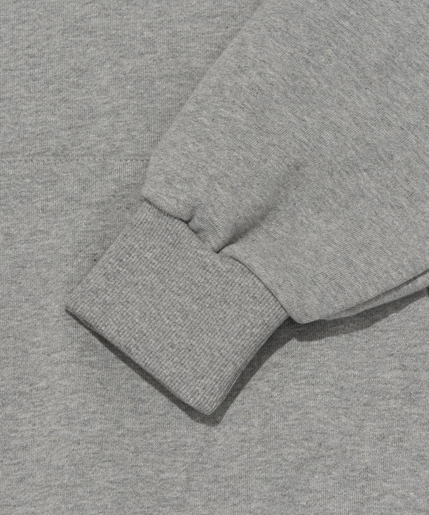 (Big Size) Plain Oversized Hoodie (Gray)