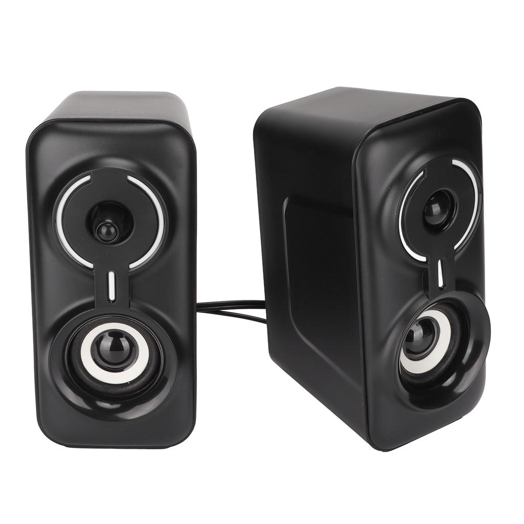 Desktop Computer Wired Speaker Desktop Game RGB Luminous Subwoofer Computer Box Speaker