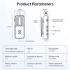 2025 Clip-On Wireless Bluetooth In-Ear Headphones with Digital Display, Noise Reduction & Long Battery Life for Sports & Business