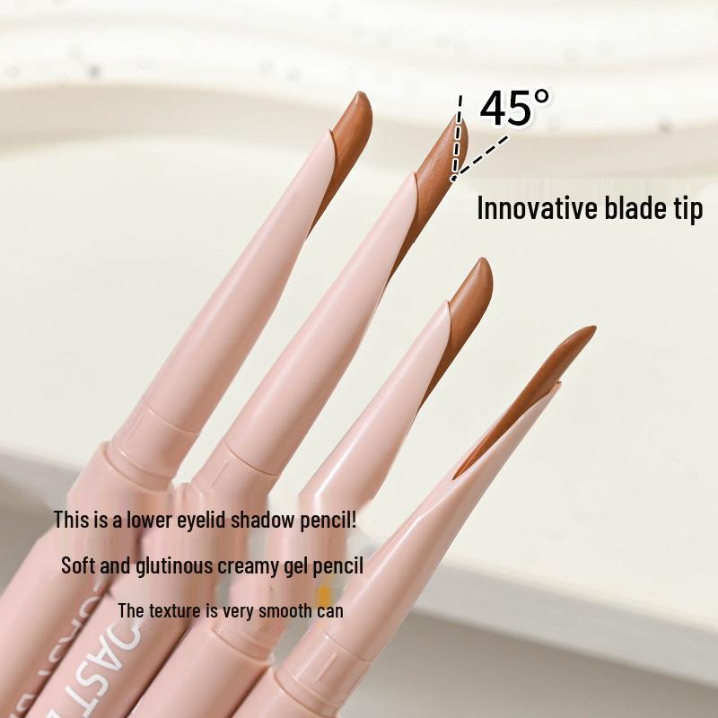COAST BABY Crescent Dual-Ended Under-Eye Pen for Natural Highlight & Brightening Shadow - Unisex Student Party Use