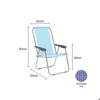 Folding Chair - MARBUENO - 59 X 83 X 51 Cm - Aluminum - Foldable - For Outdoor