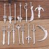 15 DIY Alloy Weapon Charms: Swords, Knives, Guns, Bows & More
