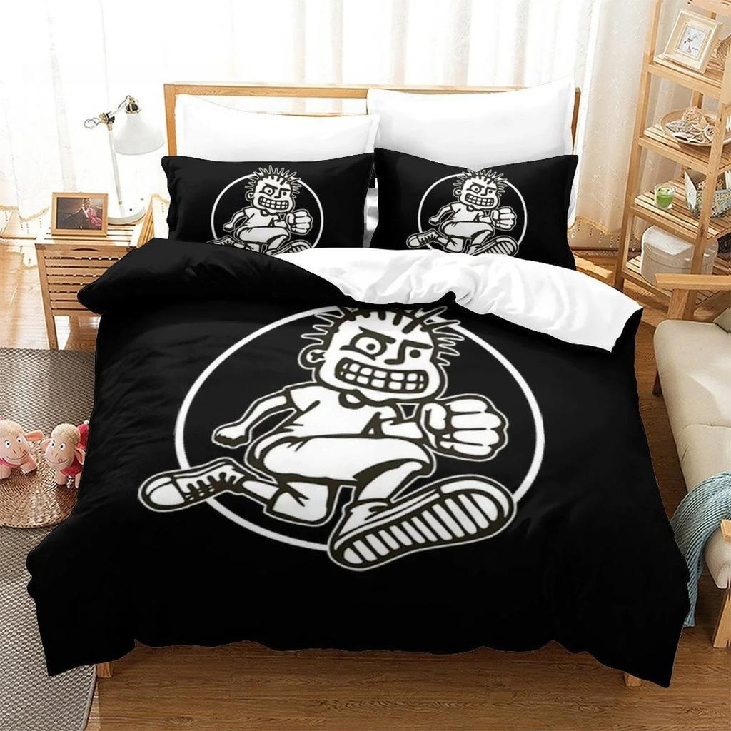 3D-printad Rockmusik Mxpx Sängkläder Set Enkel Tvåbädds Full Queen King Size Sängset Vuxen Barn Sovrum Påslakan Set Hemtextilier