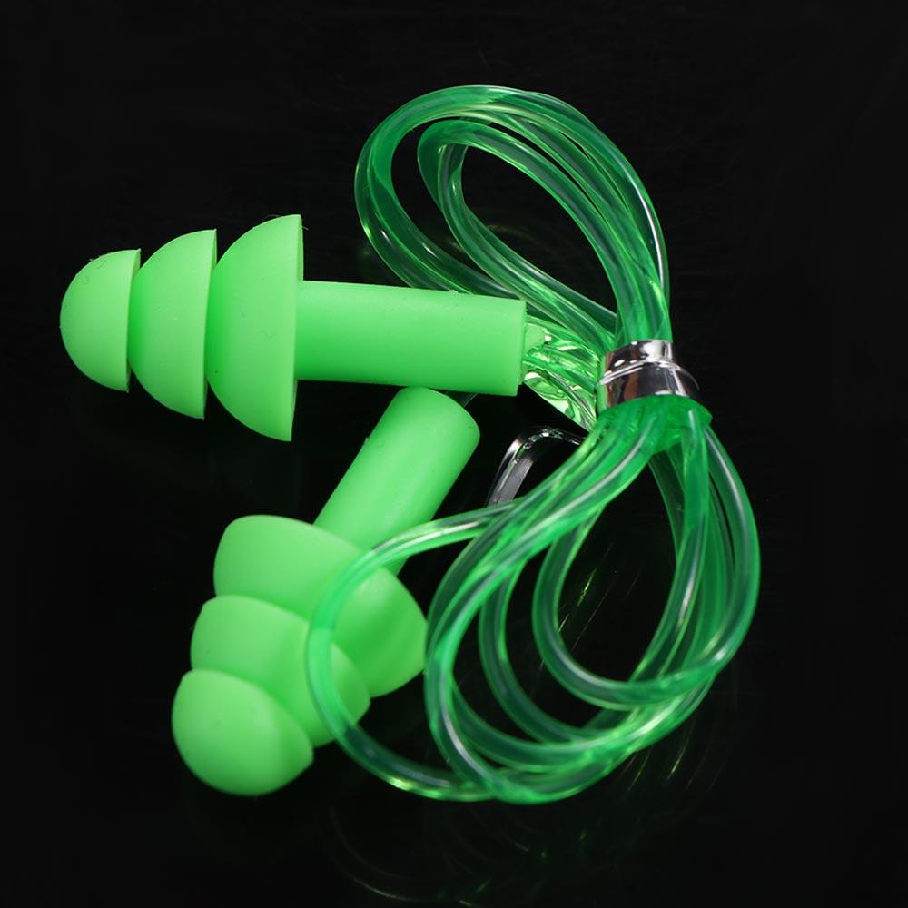 Sleep Earplugs Swimming Accessories Nasal Clip Silicone Ear Plugs Swim Ear Plugs Earplugs with Rope