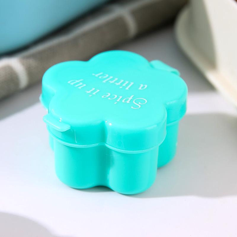 

Квіти котячої лапки Міні пляшка для соусу Портативні пляшки для кетчупу з дозатором Багаторазовий контейнер для салатного дресингу Коробка для зберігання приправ для ланч-боксу 1PCS