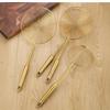 Stainless Steel Spider Strainer Skimmer Easy to Clean Long Handle for Home Kitchen Frying Food Pasta Vegetable Draining