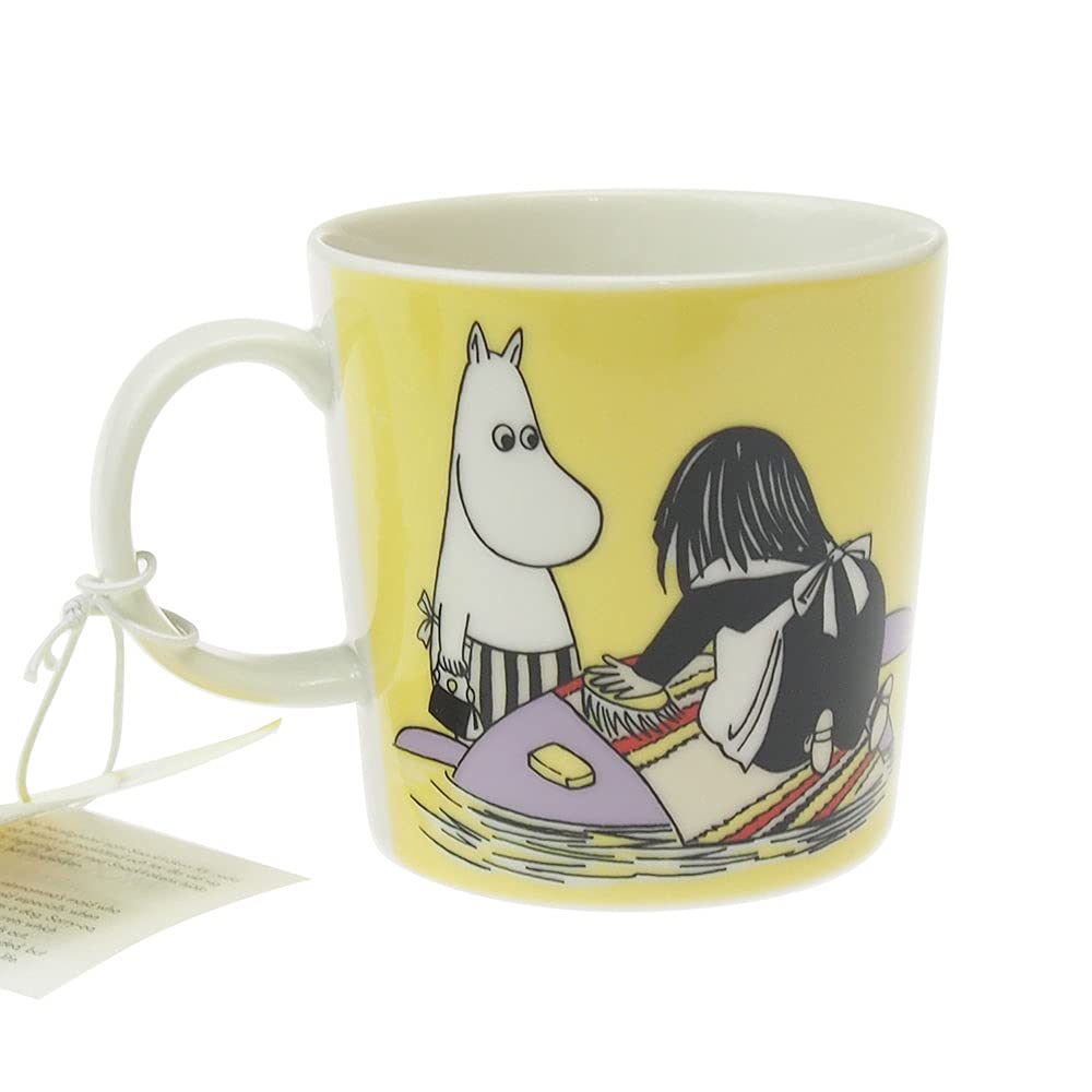 Arabia Moomin Yellow Mug, 0.3L, Misa, [Used]