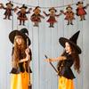 1set Vintage Halloween Decor Wood Banner Wall Decorations for Home