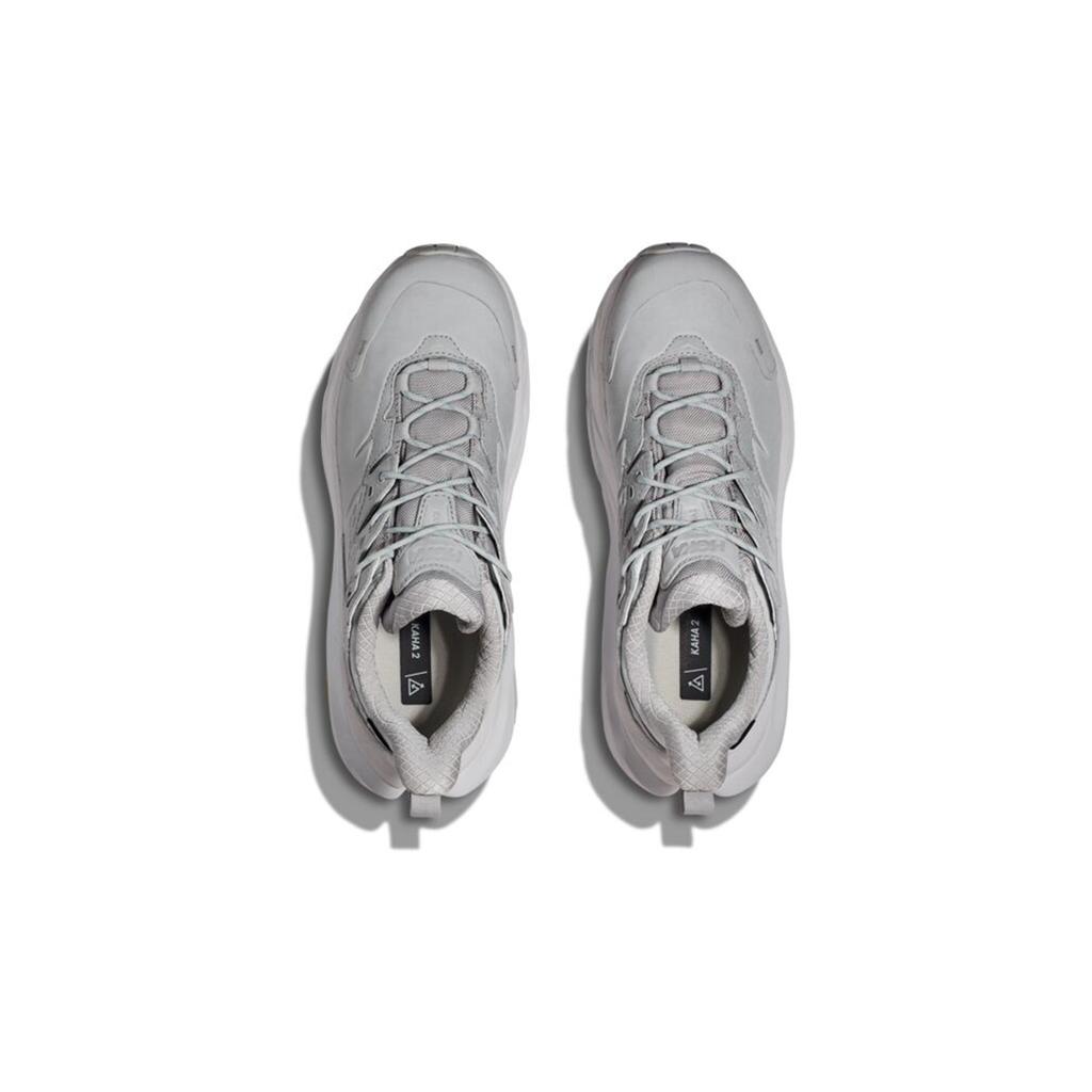 Baskets unisexe HOKA Kaha 2 Low GORE-TEX Harbor Mist gris Nimbus-Cloud 1130530-HMNCL