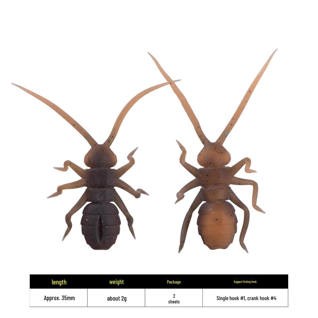 Japan OSP 2nd Gen Floating Soft Bait: Golden Bug Spider