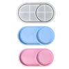 Elegant Oval Silicone Moulds Unique Coasters and Bead Trays Crafting Mold Essential Tool for Home Decoration