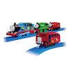 TAKARA TOMY Plarail Thomas the Tank Engine 80th Anniversary Sparkling Sodor Island Popular Characters Ages 3 and Up Set, Train, Toy,