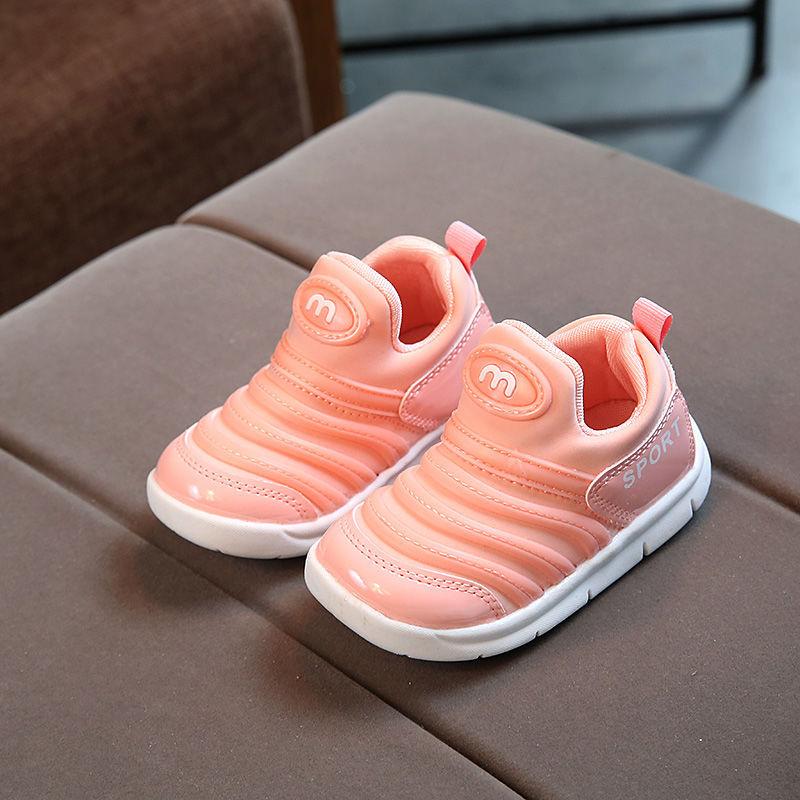 Spring, Autumn and Summer Children's Caterpillar Classmates Girl Baby Toddler Shoes Single Shoes Boys Sneakers Breathable Soft Sole