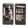 Stainless Steel Nail Clipper Spoon Pusher Set Professional Cutter Grooming Kit Manicure &
