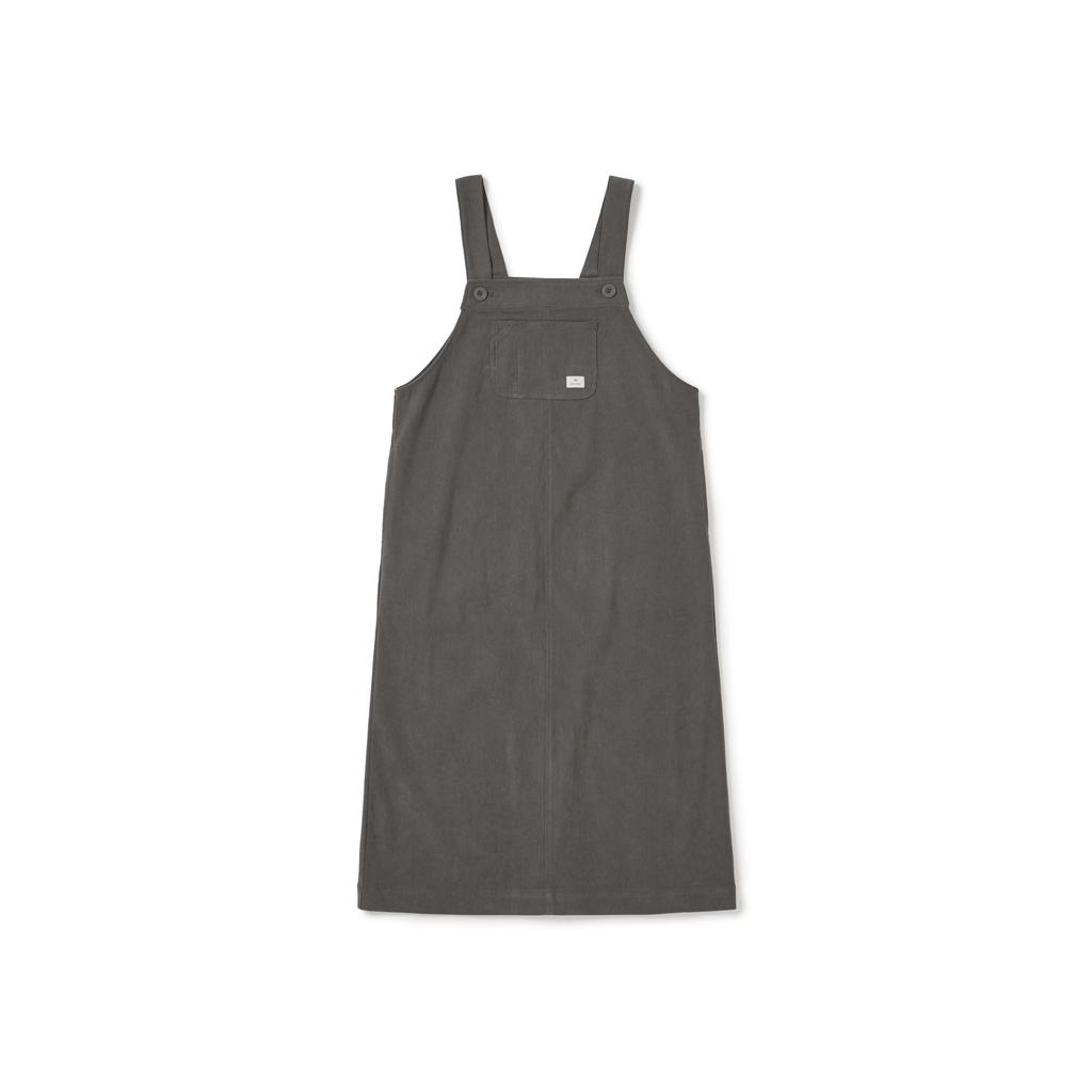 Snow Peak Corduroy Overall Dress Dark Size S Women's GS-S25WWFOP73, Grey,