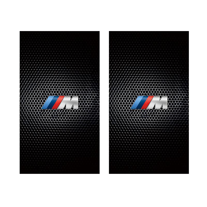 For BMW X1 X2 X3 X5 X4 X6 X7 iX3 F20 F10 F07 E70 E46 E90 E92 E6 Auto Emblem Center Pillar Sticker Car Door Decorative Stickers jbdf70 gchx7