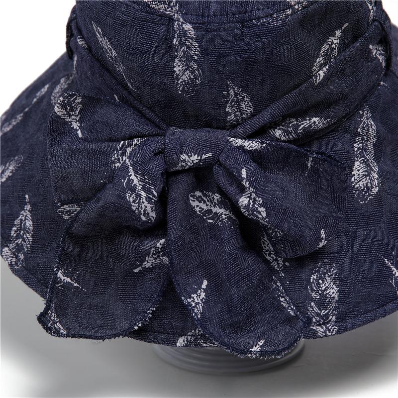 Foldable sun hat women's summer sun hat large brim bucket hat women's summer sun hat UV protection