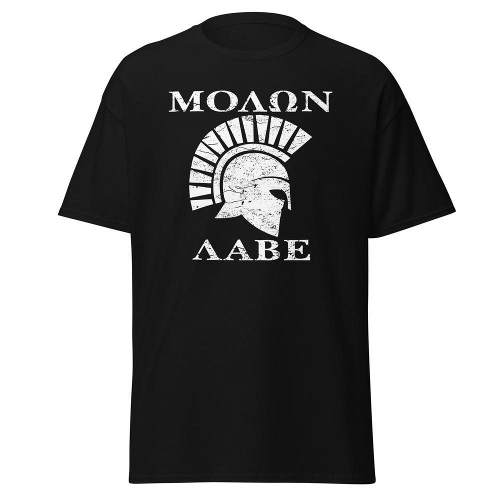 

Molon Labe Spartan Warrior Men s Classic T-Shirt S
