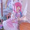 [Milky Time] Hololive Minato Aqua Cosplay Vtuber Halloween New Costume Maid
