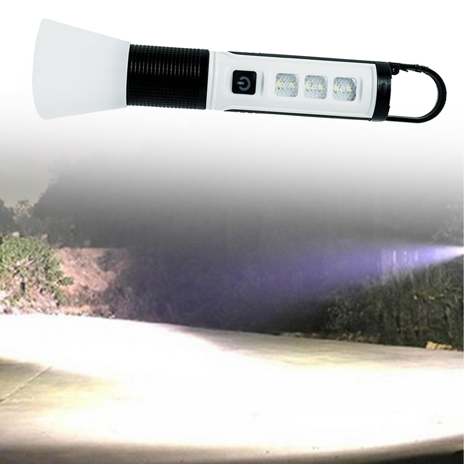 

Hand Held flashlights Flash Light 5 Lighting Modes Lamp Camping Torch LED Mini Flashlight for білий
