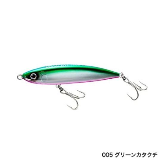 Shimano Colt Sniper Rock Flat 150S Saltwater Lure Sinking Pencil with Jet Boost 005 Green Katakuchi XX-S15S