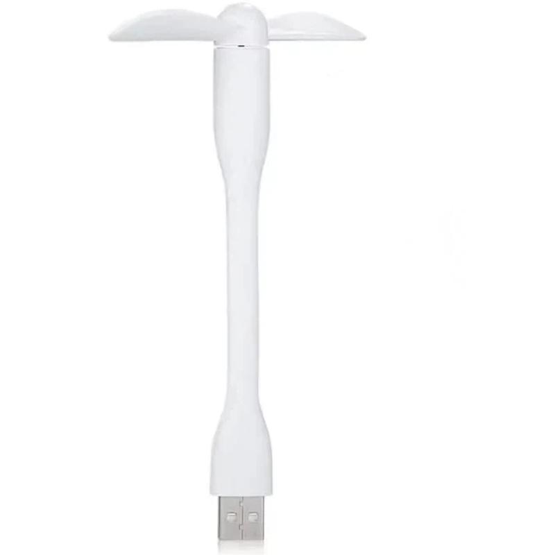 USB Вентилятор Гибкий Мини USB Выход Портативный Мини Вентилятор USB Гаджет для Планшета белый