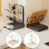 Pot Lid Storage Rack Anti-slip Pot Cover and Pan Organizer Chopping Board Spatula Holder for Counter Stove Kitchen Accessories