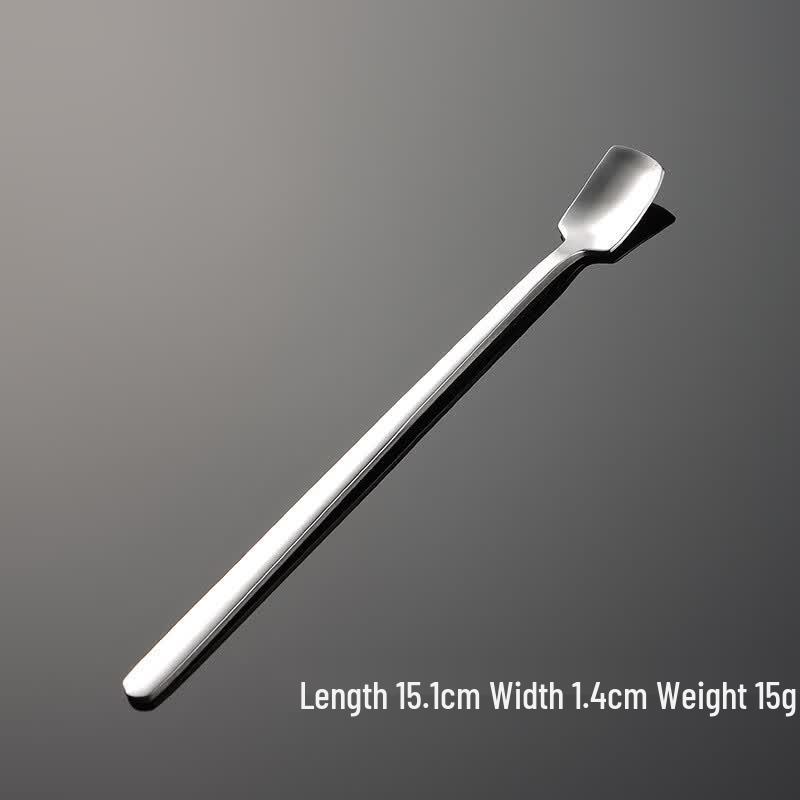 Qianxing 304 Stainless Steel Square Head Stirring Spoons