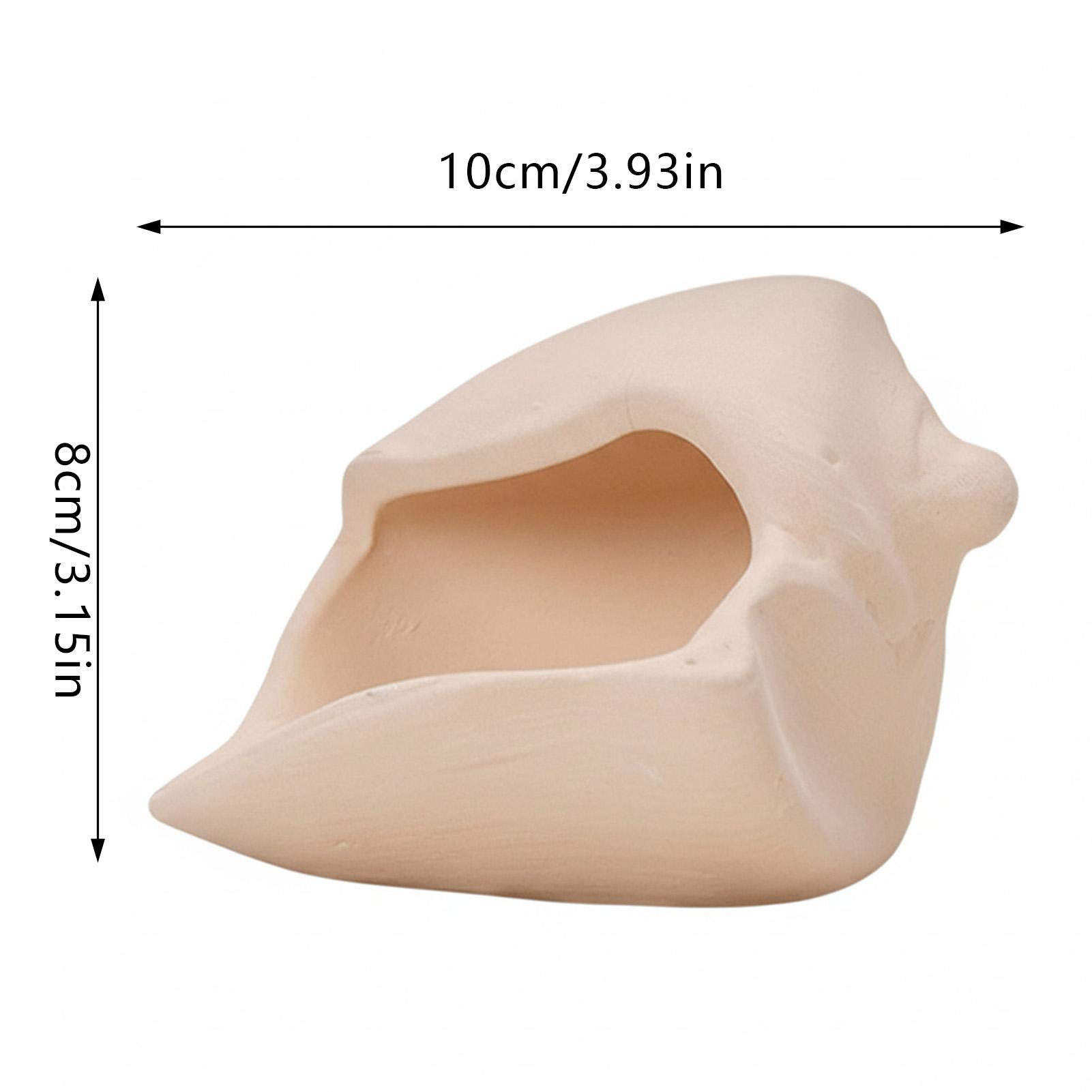 

Fish Tank Decoration Ceramic Seashell Mushroom Aquarium Cave Ornament For Fish And Shrimp Hiding Aquarium Accessories Decor