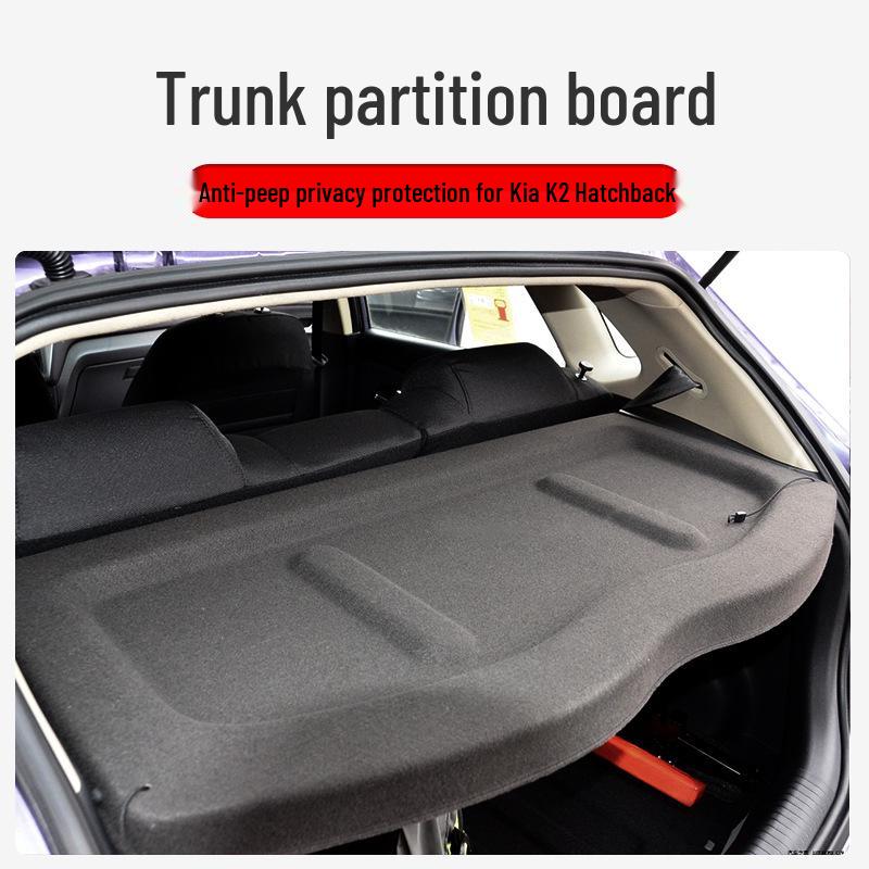 Kia K2 Trunk Partition & Sunshade Storage Board Accessories