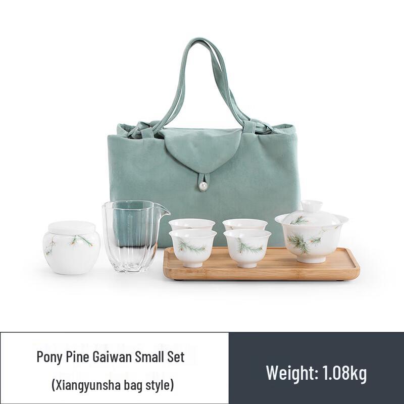 Nanshan Xiansheng Portable Chinese Gaiwan Tea Set