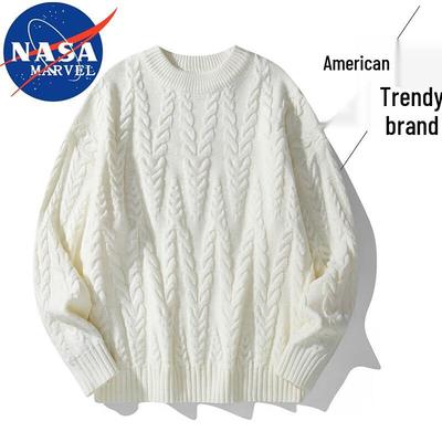 NASA MARVEL Volný svetr s kulatým výstřihem