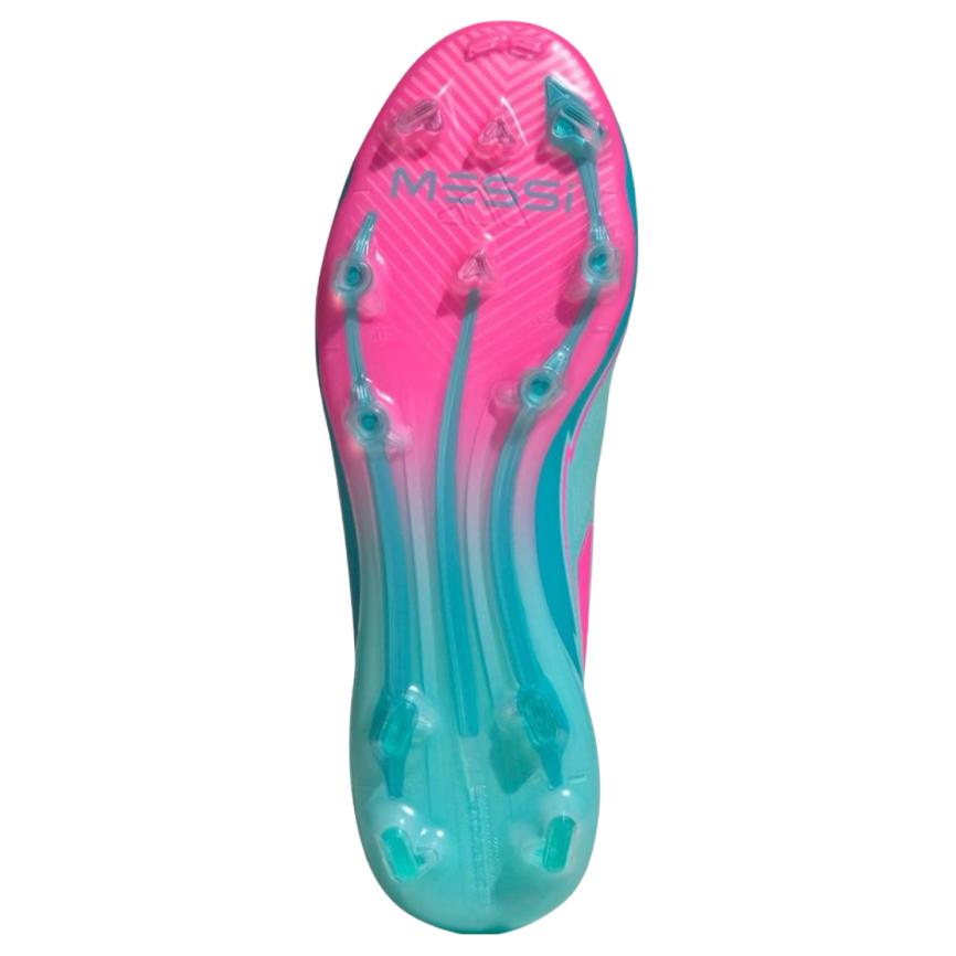Adidas Messi Adizero F50 Elite FG La Vida Tropical Pack Unisex Sneakers Teal Flash-Aqua Lucid-Pink IH0927