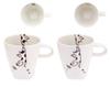 Cat Paw Mug Pair Hasami Ware Made In Japan J-kitchens Sho~ (Mike Tiger)