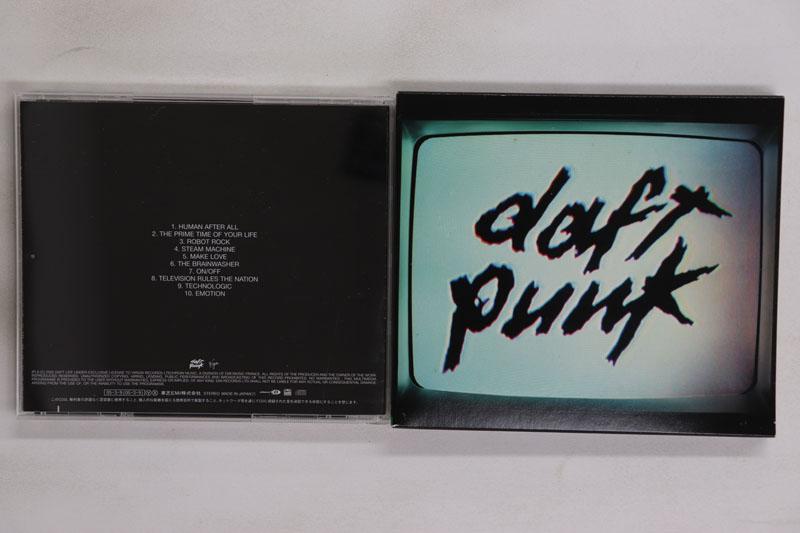 

CD DAFT PUNK Human After Allorigin Regression VJCP68735 Virgin 2005 Japan Dance Electronica Used