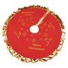 1PC Christmas Tree Skirt Plush High-grade Elk Fabric Tree Skirt for Decorating Tree Party Christmas