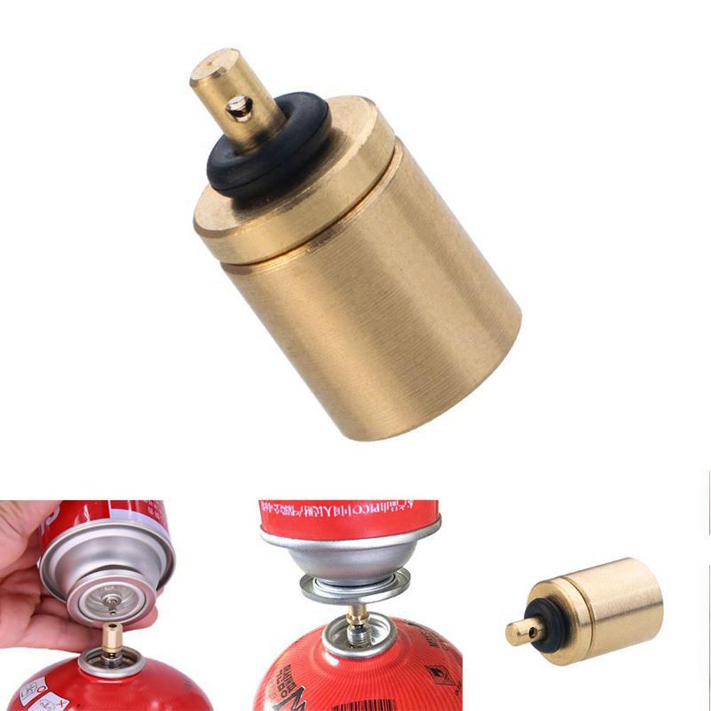 Portable Gas Refill Adapter Outdoor Camping Gas Stove Adapter Gas Fill Attachment Functional Hiking Tool For Stove Cylinder