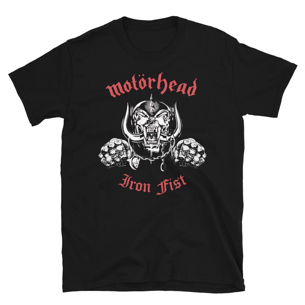MOTORHEAD - IRON FIST Short-Sleeve T-Shirt 80s Rock Metal Classic S разноцветный