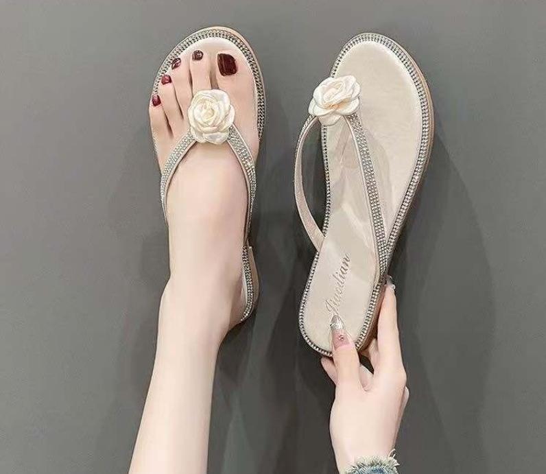 

Fashion Women Beach Woven Hollow Sandals Women Flats Casual Clip Toe Sandals Summer 2025 New Fashion Walking Zapatos Dress Femme Slides 36-37