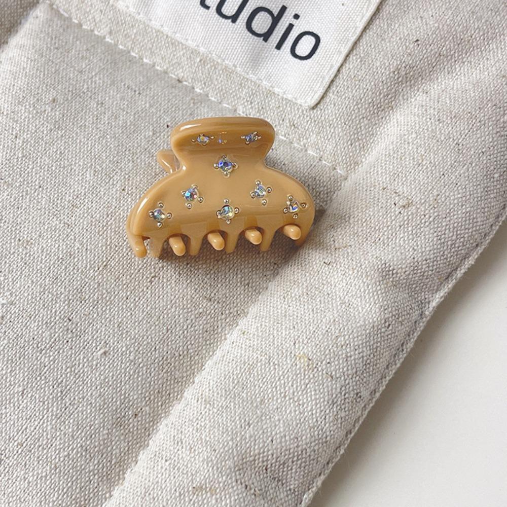 Babysbreath Acetate Hairpin Crystal Mini Hair Claw Personalized Rhinestone Hair Clip  Girls