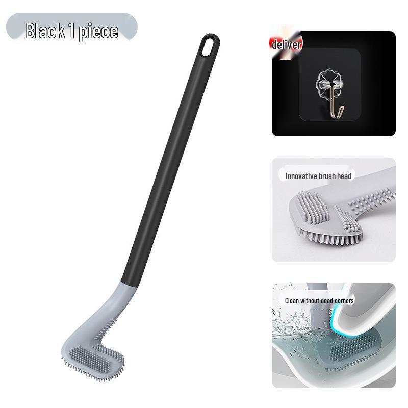 

Настенный силиконовый ёршик для унитаза: Просто, эффективно, без мертвых углов