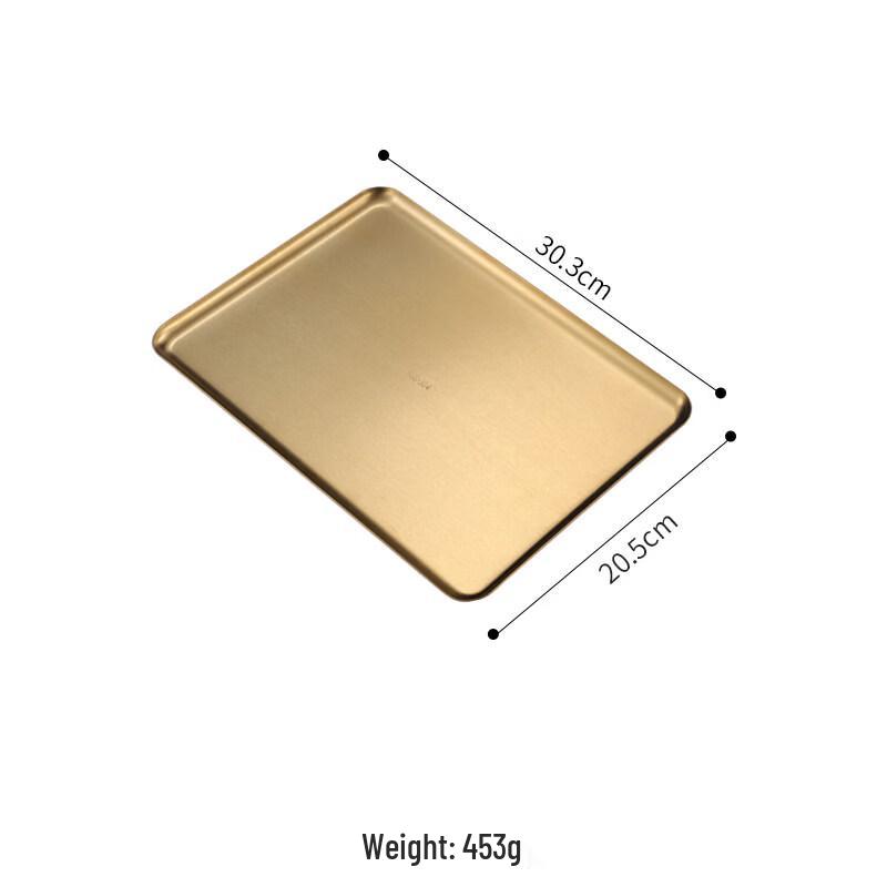 Youde Stainless Steel Rectangular Serving Tray