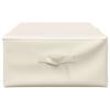 vidaXL Aufbewahrungsboxen 2 Stk. Stoff 70x40x18 cm Creme