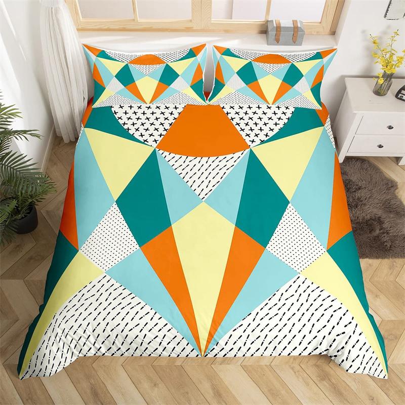 Пододеяльник с изображением заката и геометрическим узором Ombre — фото 20