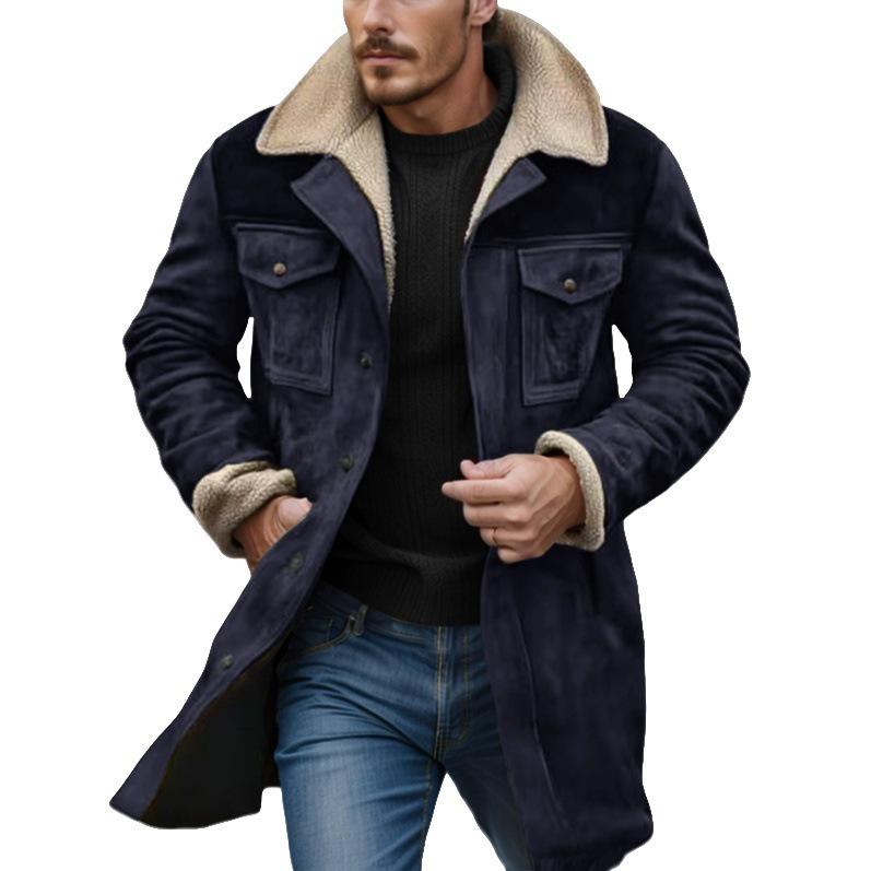 American Style Men's Retro Warm Jacket - 2025 Autumn/Winter Collection