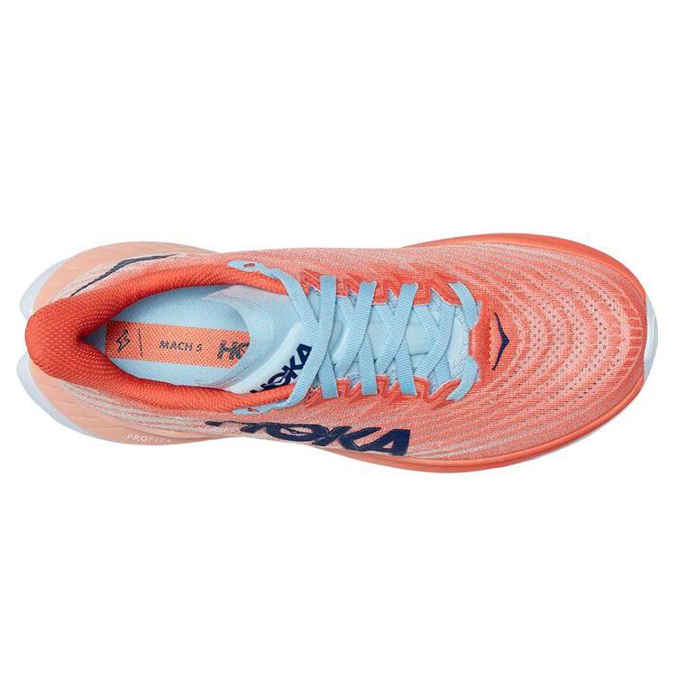 HOKA  Mach 5 Camellia Peach Women Sneakers Orange Peach-Parfait 1127894-CPPF
