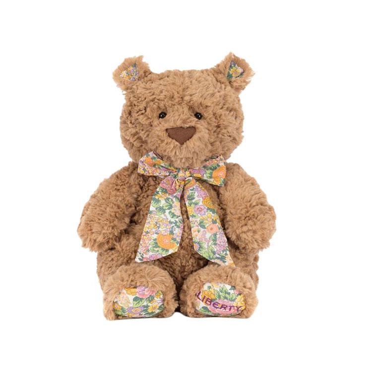 

JELLYCAT x Liberty Floral Barcelona Bear Yellow Cute Cute Doll Plush Doll Medium High