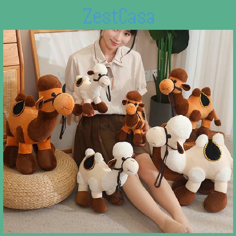 Adorable Plush Camel Toy Soft Stuffed Animal Doll Perfect For Kids Birthday Gifts