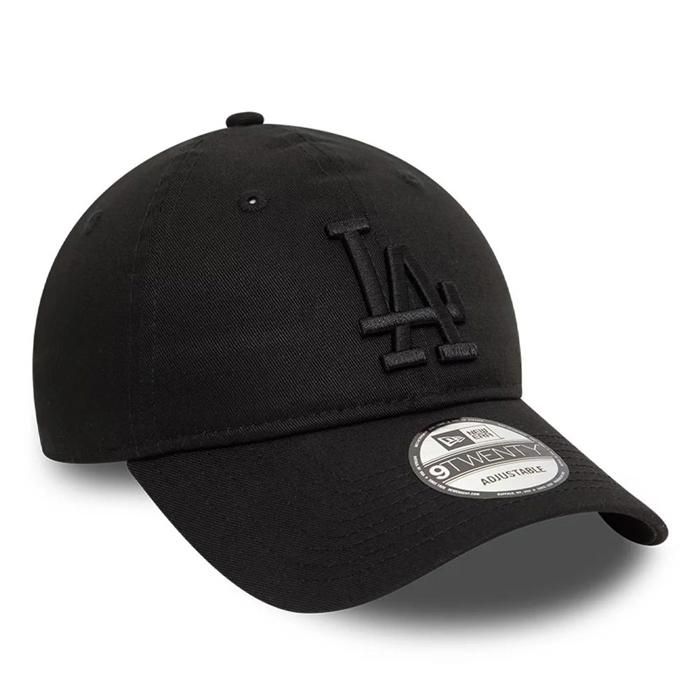 Casquette - New Era - Los Angeles Dodgers Ess 9TWENTY - Taille Unique - Couleur Noire - Logo Emblématique