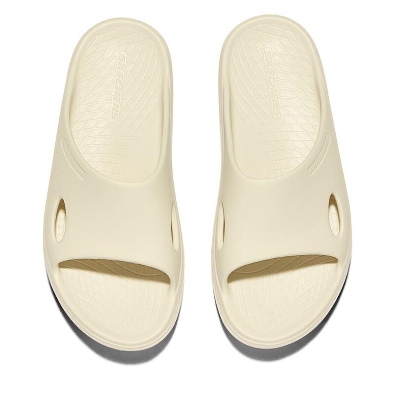 Skechers Foamies Simple Comfortable Slide Sandals Women Sandals Beige 897953-NAT
